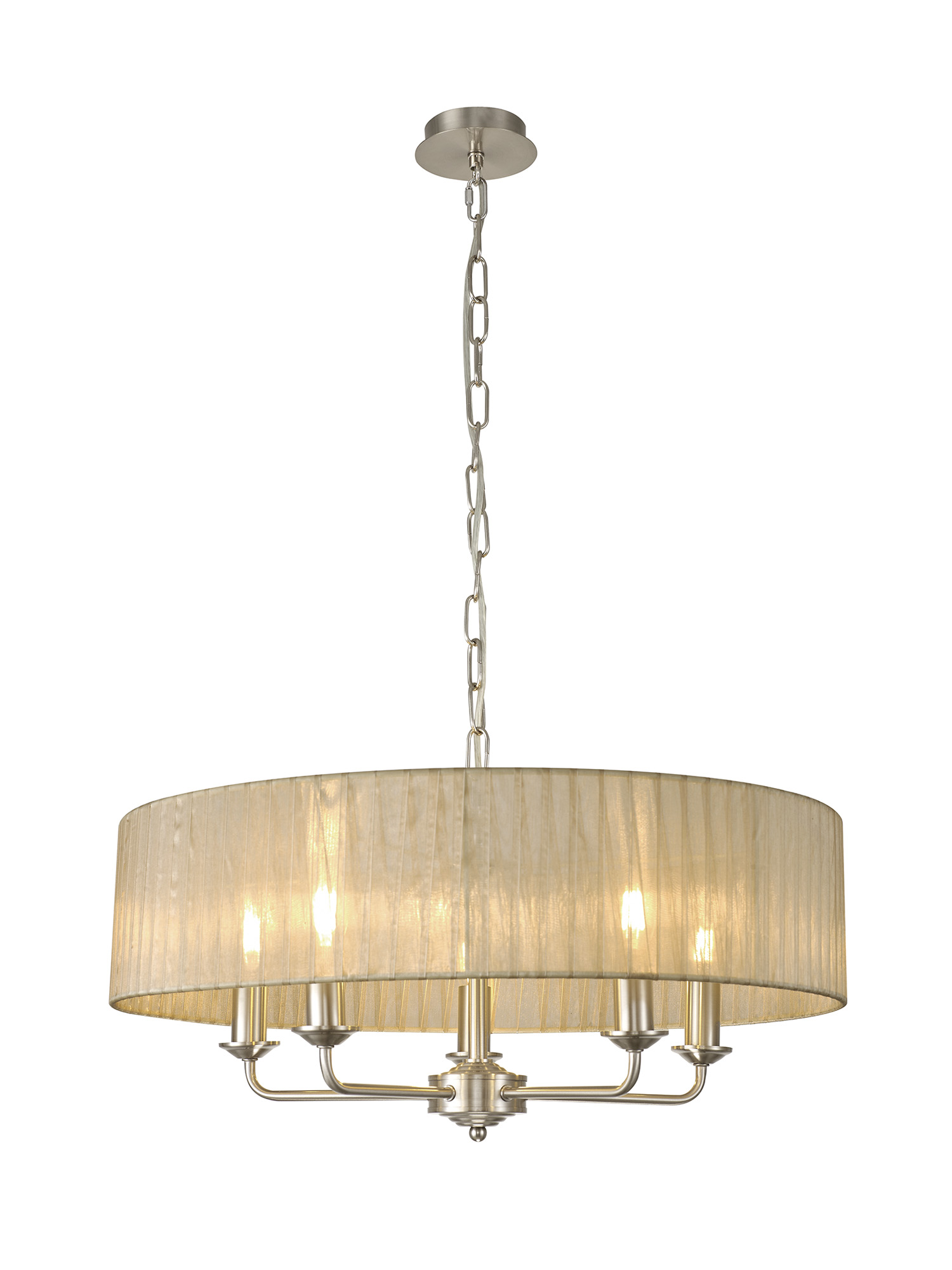 Banyan SN SB Ceiling Lights Deco Multi Arm Fittings